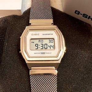 Casio Rose Gold Vintage digital watch